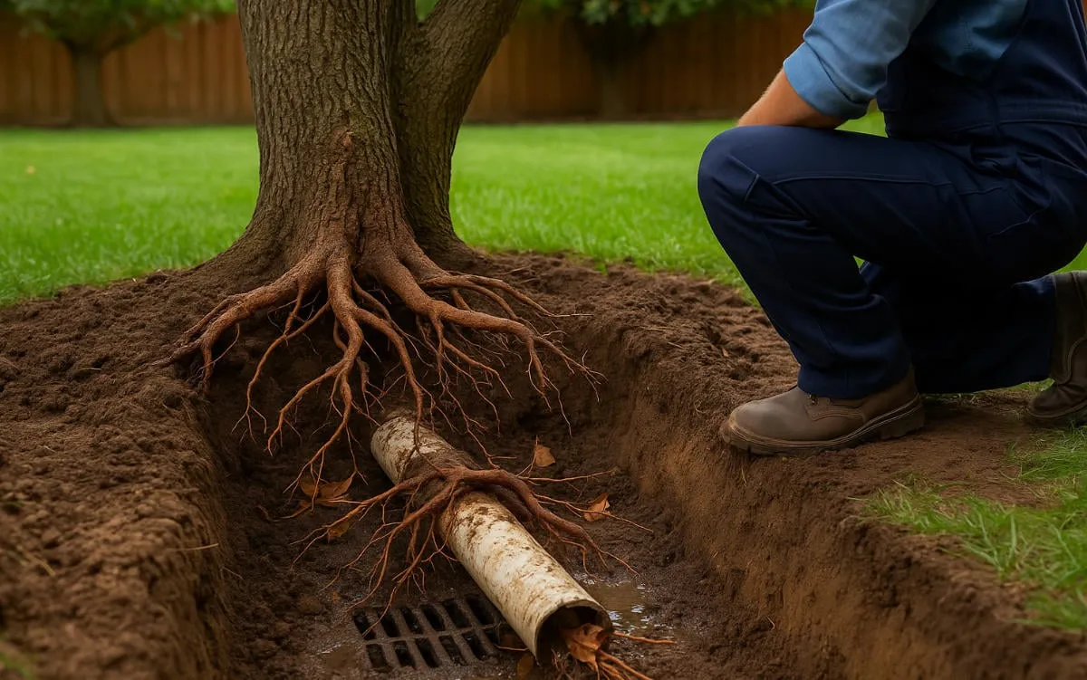 Tree Roots in Drains: How to Spot Them and What to Do Next
